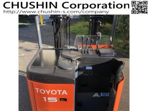 1.5tフォークリフト｜トヨタ 7FBR15｜希少3.3mマスト CF25001