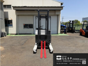 1.8t リーチフォークリフト｜ニチユ FBRM18-80B-400SF｜4mマスト・サイドシフト CF25061