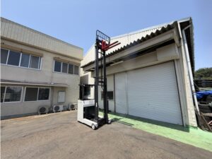 1.8t リーチフォークリフト｜ニチユ FBRM18-80B-400SF｜4mマスト・サイドシフト CF25061