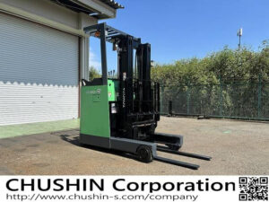 1.5t リーチフォーク｜トヨタ 7FBR15 ｜三段フルフリー4.3m HF25035