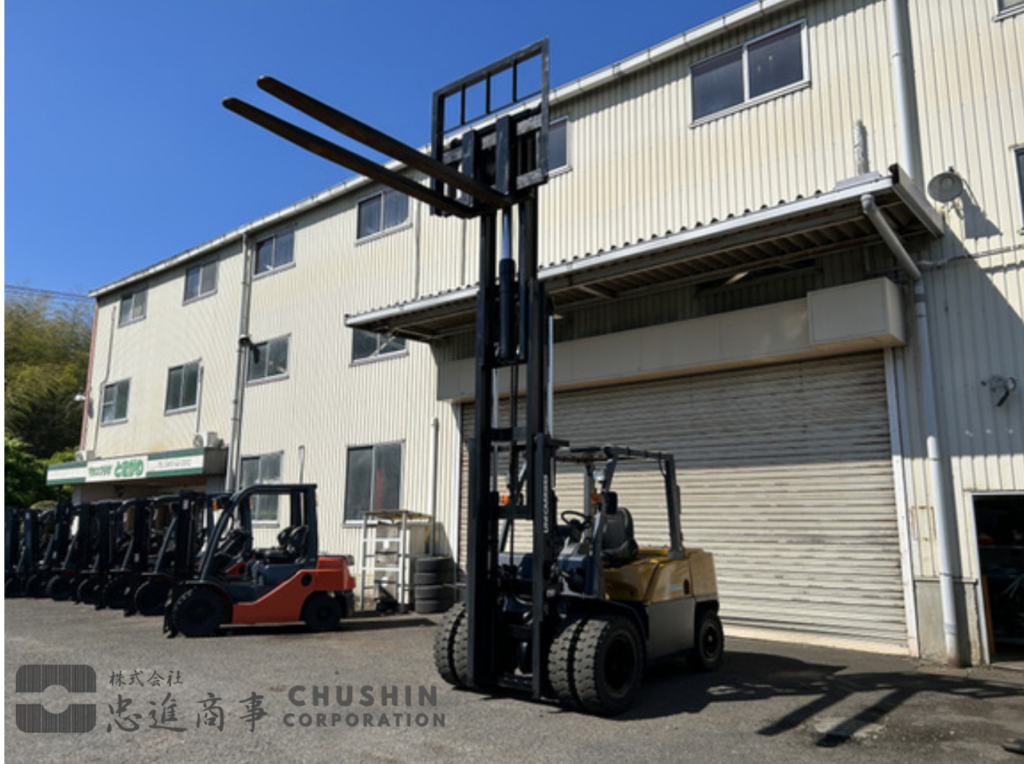 フルフリーマスト搭載 ディーゼルフォークリフト DG1F4F50