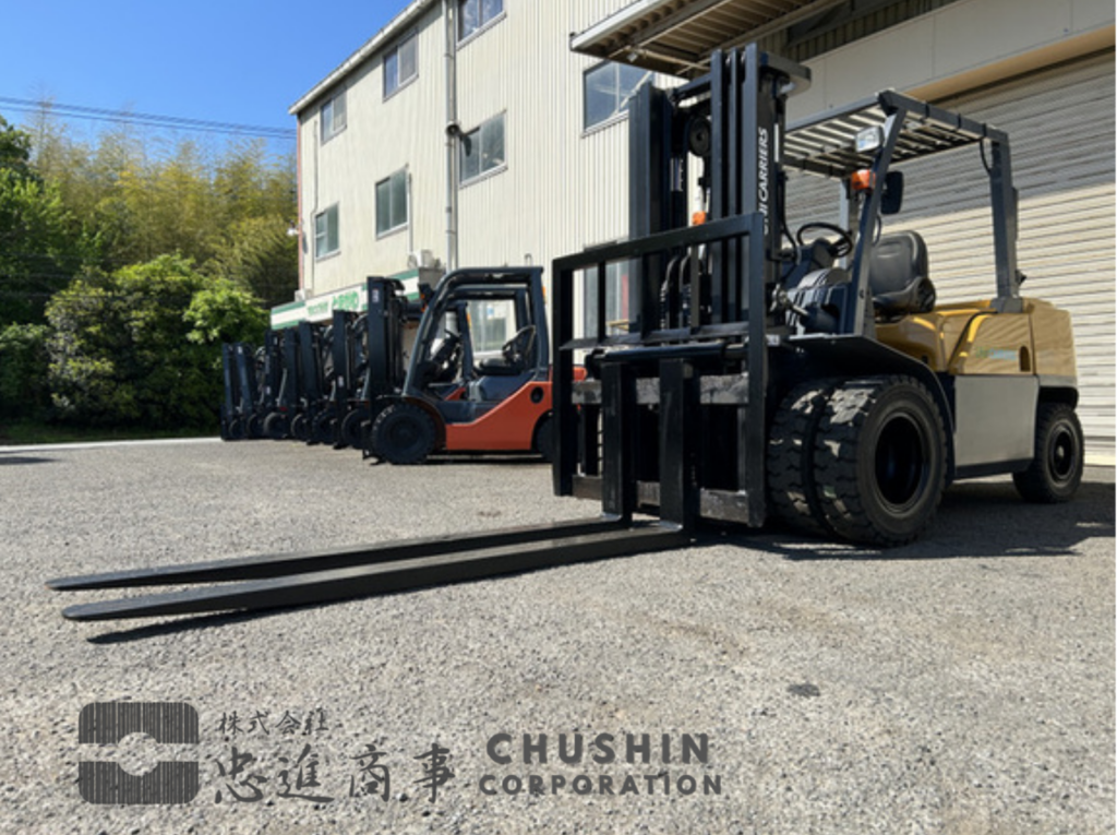 屋外作業に対応した4tディーゼルフォークリフト DG1F4F50