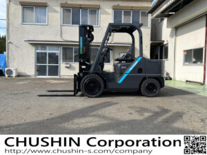 3t フォークリフト ディーゼル｜ユニキャリア  FHD30T5｜FSV4m 三段マスト・フルフリー・サイドシフト HF25043