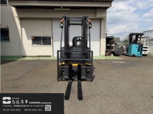 1.5t カウンターフォークリフト｜コマツ FB15-12｜3mマスト・ノーパンクタイヤ CF25085