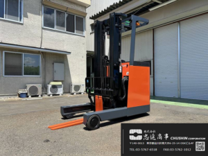 1.8t フォークリフト バッテリー｜トヨタ 7FBR18｜三段フルフリー5m HF25032