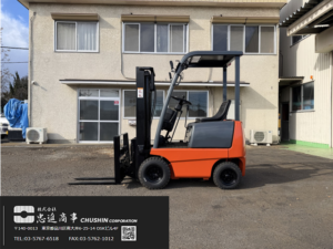 0.7t フォークリフト｜トヨタ 40-3FG7｜ヒンジドフォーク　ガソリン  HF23061