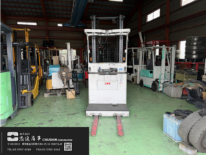 0.9t リーチフォークリフト｜ニチユ RBC9D-70B-400｜マスト4000mm 充電器内蔵 CF26019