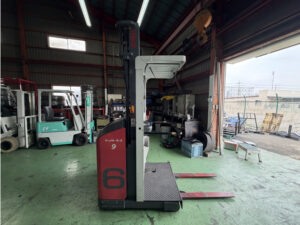 0.9t リーチフォークリフト｜ニチユ RBC9D-70B-400｜マスト4000mm 充電器内蔵 CF26019