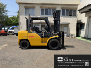 4.5t ディーゼルフォークリフト｜三菱ロジネクスト YDN-F203｜Wタイヤ 揚高4m CF26036