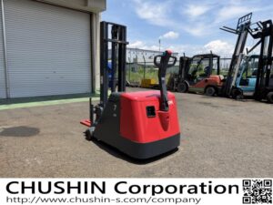 0.7t ウォーキーリフト｜ニチユ FBD7-70-250T｜充電器内蔵AC100V チルト パワステ 揚高2.5m HF26016