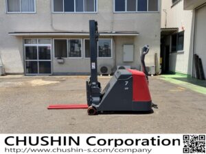 0.7t ウォーキーリフト｜ニチユ FBD7-70-250T｜充電器内蔵AC100V チルト パワステ 揚高2.5m HF26016