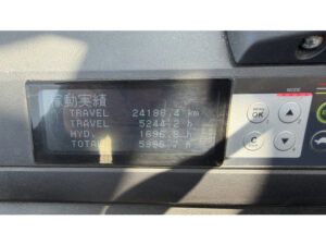 1.8t リーチフォークリフト｜ニチユ FBRMAW18-85B｜FSVマスト フルフリー5.7m CF26028