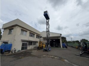 9.68m 高所作業車｜アイチ SV10E1WL｜充電器内蔵AC100V CF26048