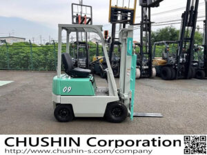 0.9t バッテリーフォークリフト｜コマツ FB09-3｜ 新品タイヤ HF23008