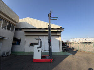 1.5t リーチフォークリフト｜ニチユ FBRMAW15-75B-500M｜充電器内蔵 マスト5000mm HF23085