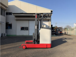 1.5t リーチフォークリフト｜ニチユ FBRMAW15-75B-500M｜充電器内蔵 マスト5000mm HF23085