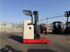 1.5t リーチフォークリフト｜ニチユ FBRMAW15-75B-500M｜充電器内蔵 マスト5000mm HF23085